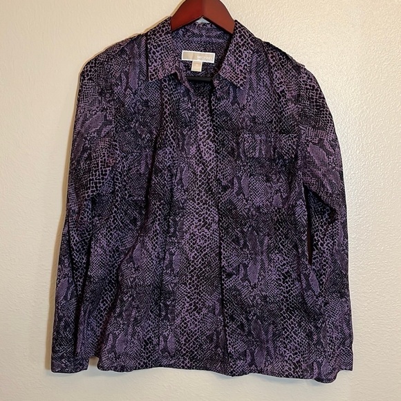 michael Michael Kors Long Sleeve Blouse - Picture 2 of 14